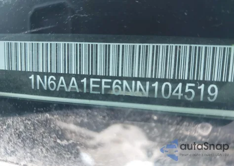 2022 Nissan Titan Sv 4X2 from USA, damaged, VIN 1N6AA1EF6NN104519